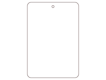 Custom shapes car air fresheners and car deodorizers - model:﻿Rectangular, personalization on request for corporate branding﻿