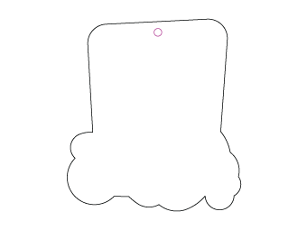 Custom shapes car air fresheners and car deodorizers - model:﻿Logo, personalization on request for corporate branding﻿