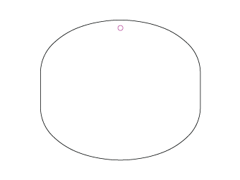 Custom shapes car air fresheners and car deodorizers - model:﻿Round, personalization on request for corporate branding﻿