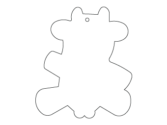 Custom shapes car air fresheners and car deodorizers - model:﻿Animals, personalization on request for corporate branding﻿